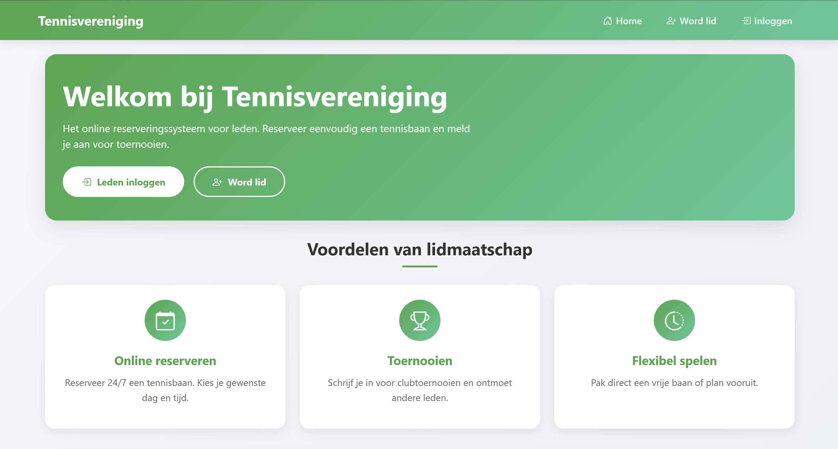 Tennisvereniging